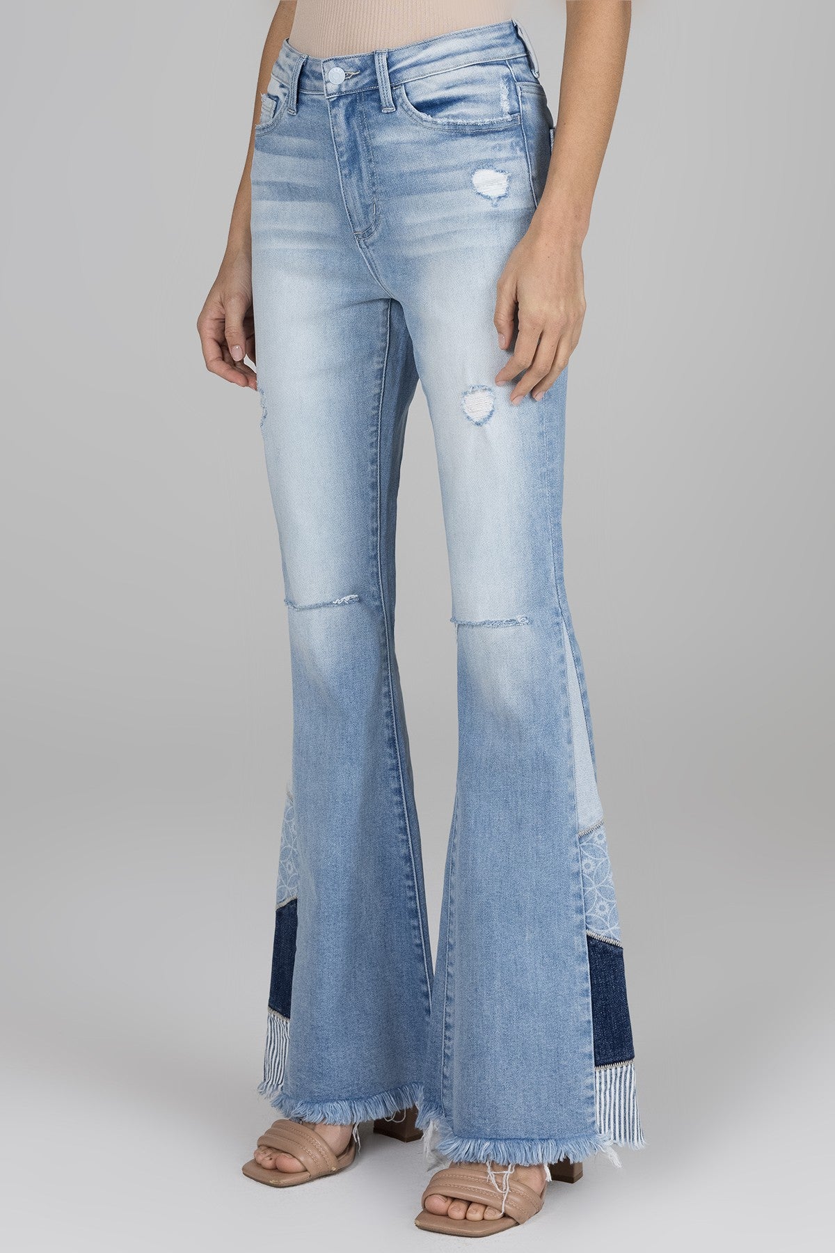 Sofie High Rise Flare - Laguna