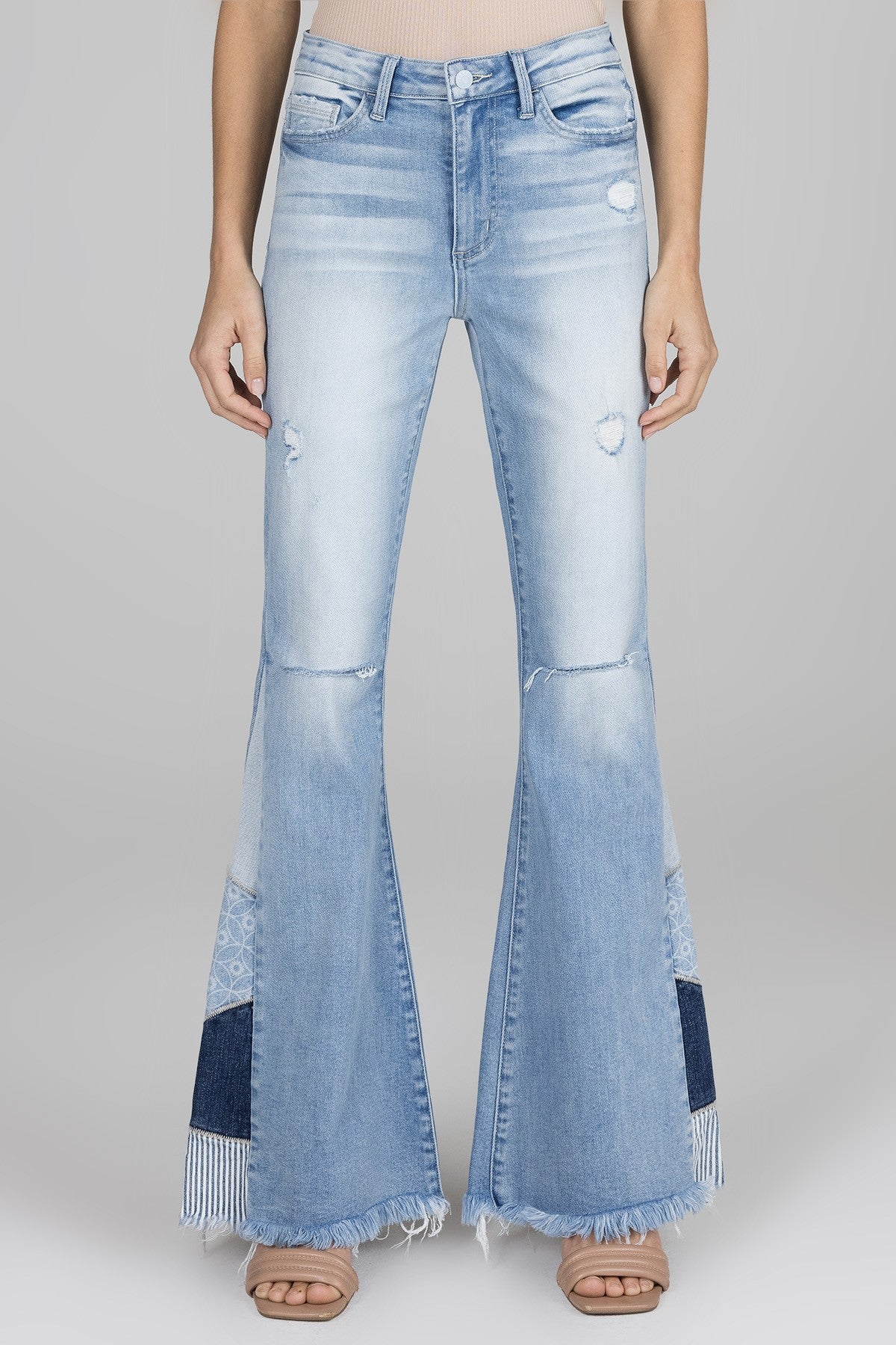 Sofie High Rise Flare - Laguna