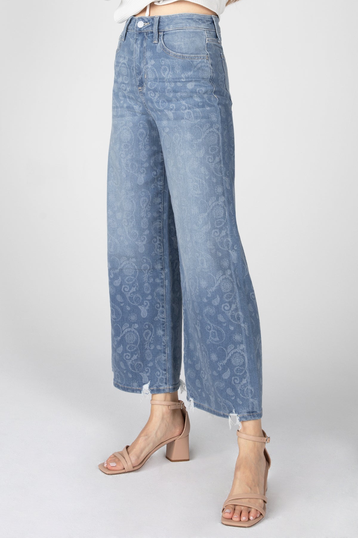 Sammantha Paisley High Rise Wide - Malibu