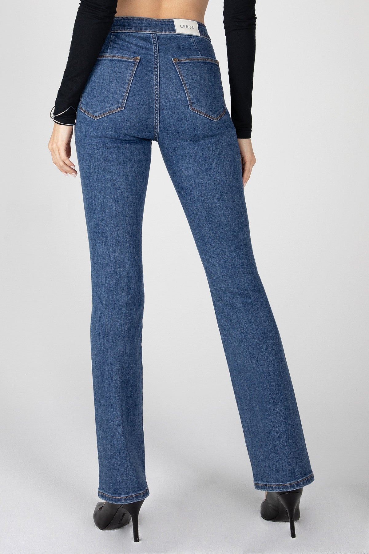 Nancy Super High Rise Bootcut - Malibu