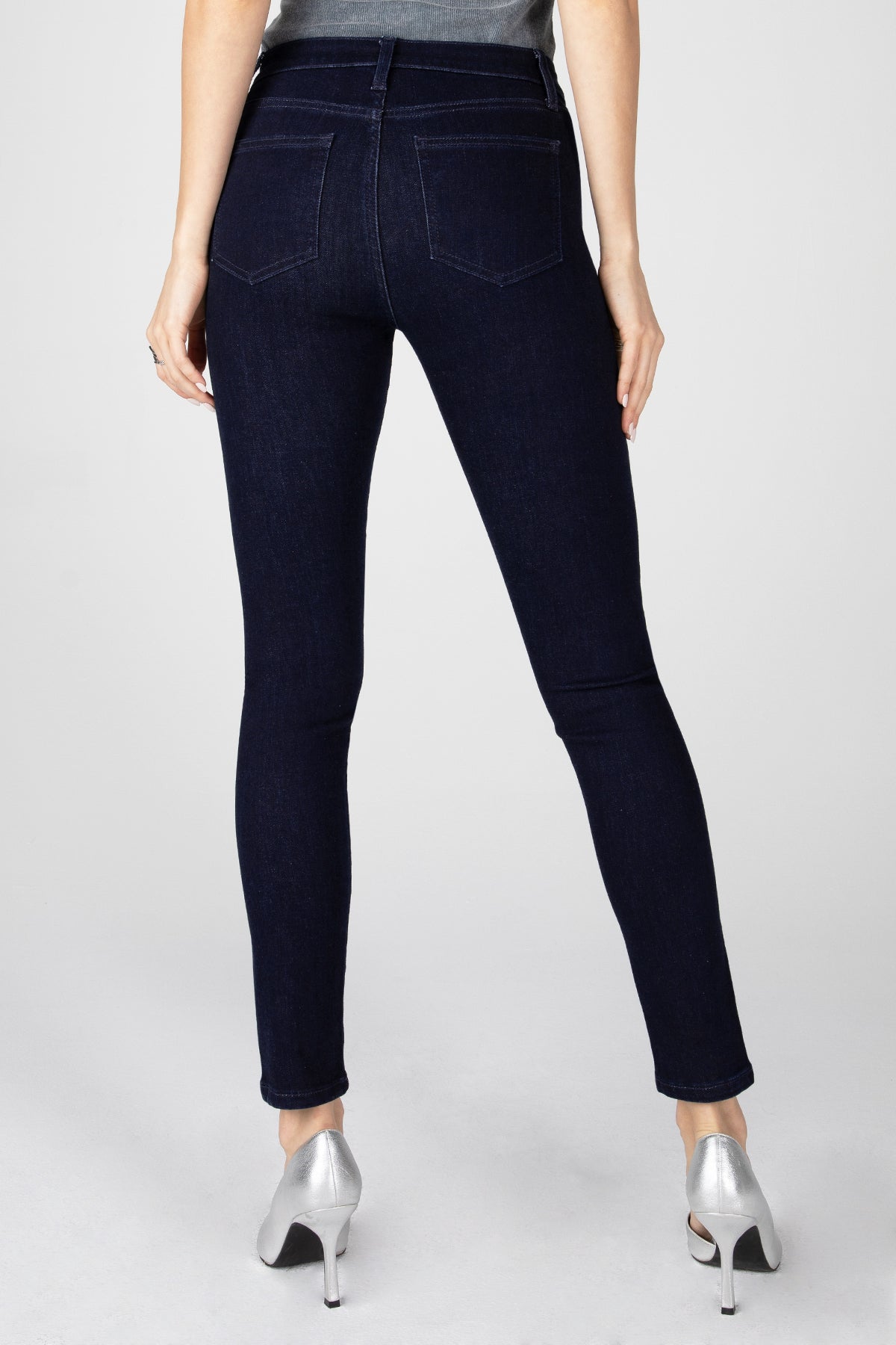 Kelsey Seamless Mid Rise Skinny - Indigo